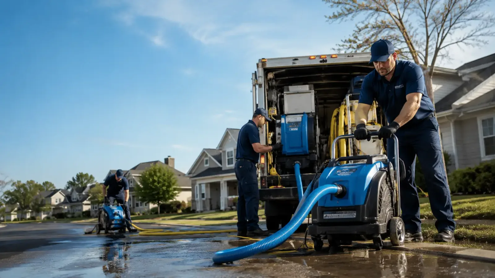 Flood Damage Cleanup in Bascom, OH